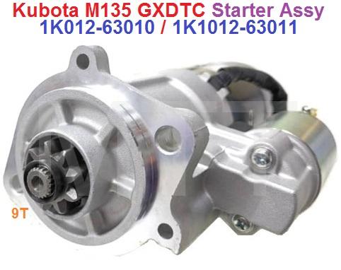 Starter Assy-Kubota M9540