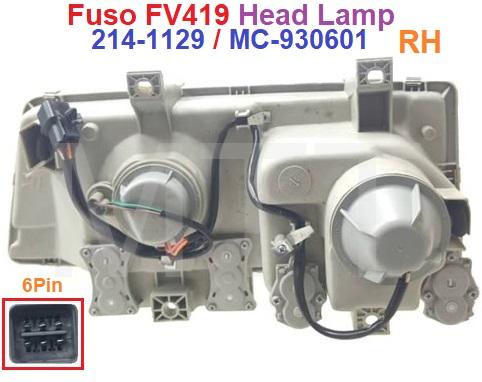 Fuso FV419 Head Lamp Assy - Image 6