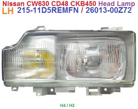 Nissan CW630 Head Lamp Assy - Image 3