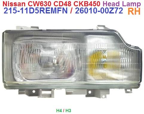 Nissan CW630 Head Lamp Assy - Image 5