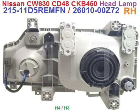 Nissan CW630 Head Lamp Assy - Image 6