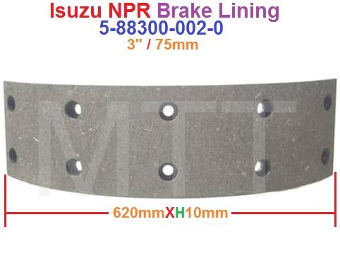 Brake Lining-Isuzu NPR - Image 2