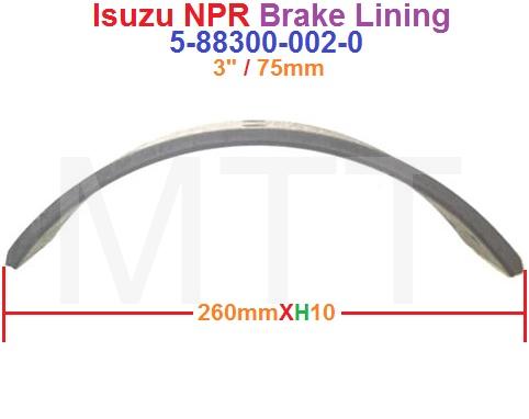Brake Lining-Isuzu NPR - Image 3