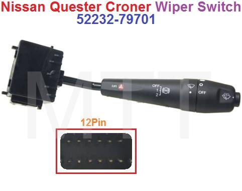 Wiper Switch-Nissan Quester Croner - Image 2