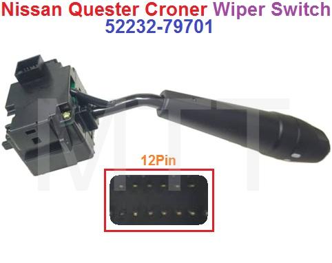 Wiper Switch-Nissan Quester Croner - Image 3