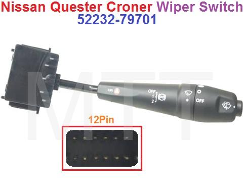 Wiper Switch-Nissan Quester Croner - Image 4
