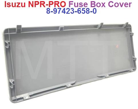 Dashboard Fuse Box Cover-Isuzu NPR-Pro NLR - Image 3