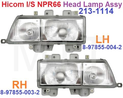 Isuzu NPR66 Head Lamp Assy