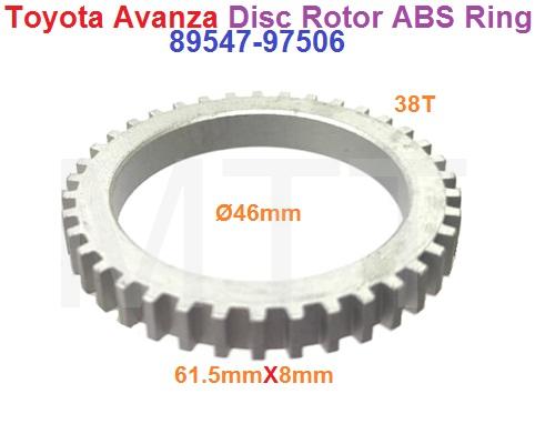 Brake Disc Rotor ABS Ring-Toyota Avanza