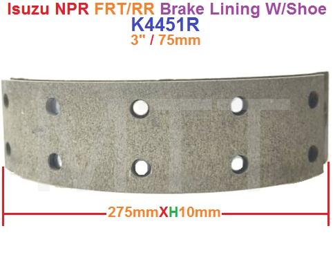 Brake Lining W/Shoe-Isuzu NPR - Image 3