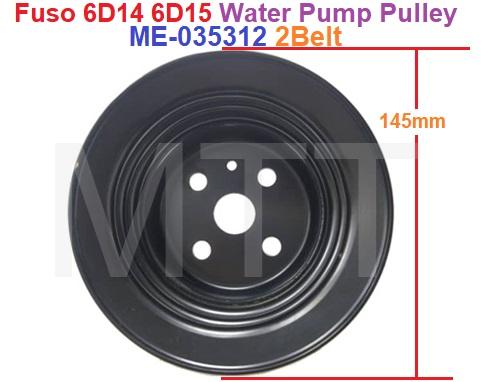 Water Pump Pulley-Fuso 6D14 6D15 - Image 5
