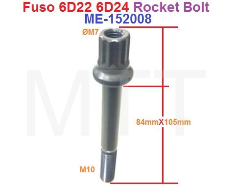 Rocket Bolt-Fuso 6D22 6D24 - Image 2