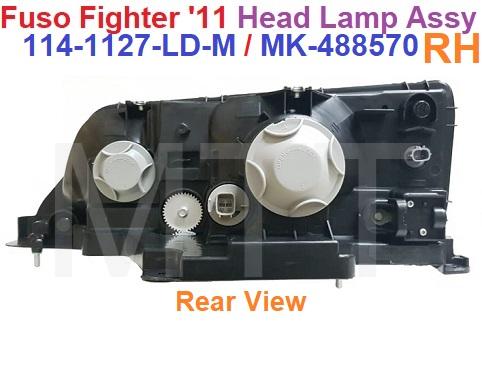 Fuso Fighter '11 Head Lamp Assy - Image 5