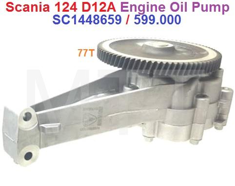 Engine Oil Pump-Scania 124 D12 - Image 2