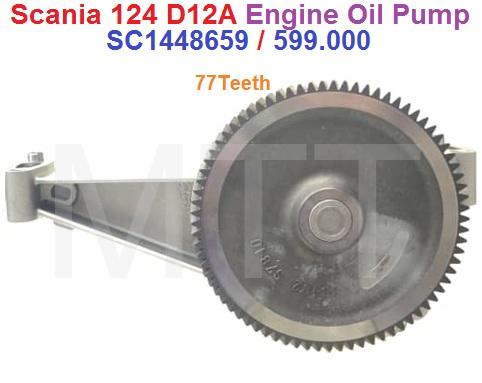Engine Oil Pump-Scania 124 D12 - Image 3