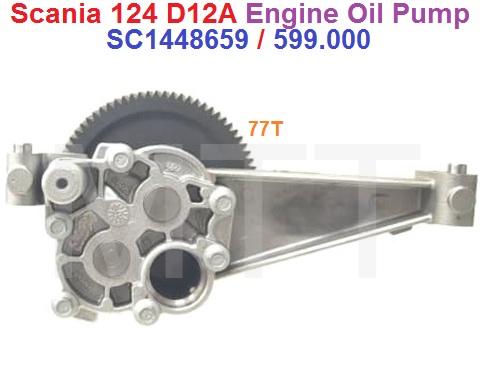 Engine Oil Pump-Scania 124 D12 - Image 4