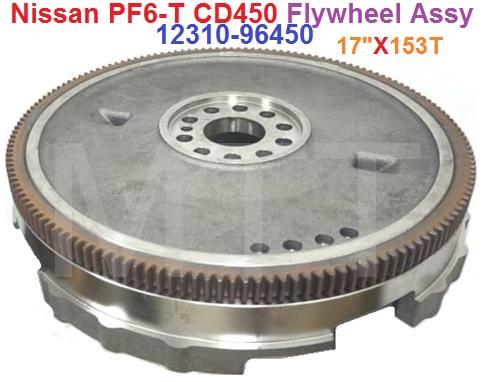 Flywheel Assy-Nissan PF6-T CD450 - Image 4