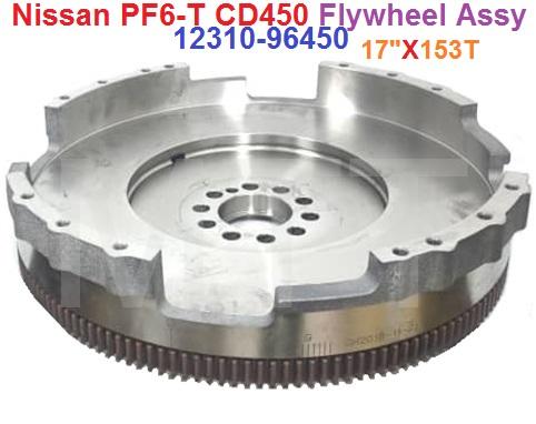 Flywheel Assy-Nissan PF6-T CD450 - Image 5