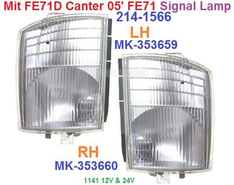 Mit.FE71 FE83 Parking Lamp Assy (Bulb)