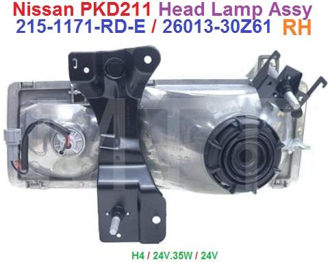 Nissan PKD211 Head Lamp Assy - Image 6