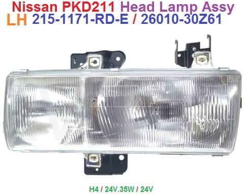 Nissan PKD211 Head Lamp Assy - Image 3