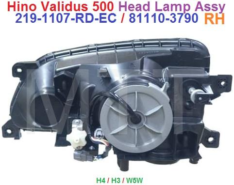 Hino Validus Head Lamp Assy - Image 6