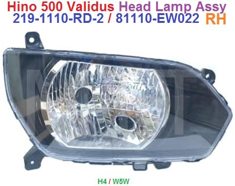 Hino Victor 500 Head Lamp Assy - Image 5