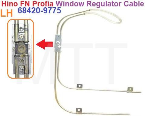 Window Regulator Gear-Hino FN ( Cable )
