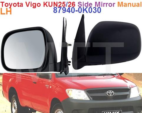 Side Mirror-Toyota Vigo KUN25 (M) LH