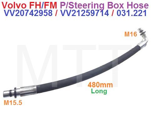 Power Steering Hose-Volvo FM12 - Image 3