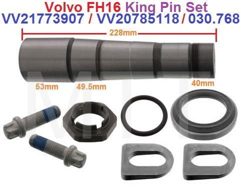 King Pin Kit-Volvo FH16 FM