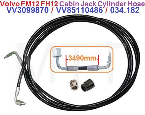 Cabin Tilt Hose-Volvo FM12