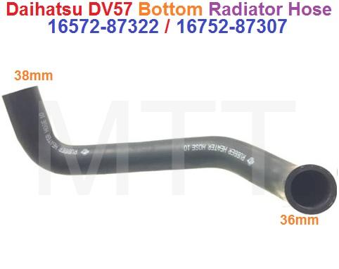 Radiator Hose-Daihatsu DV57 ( Bottom )