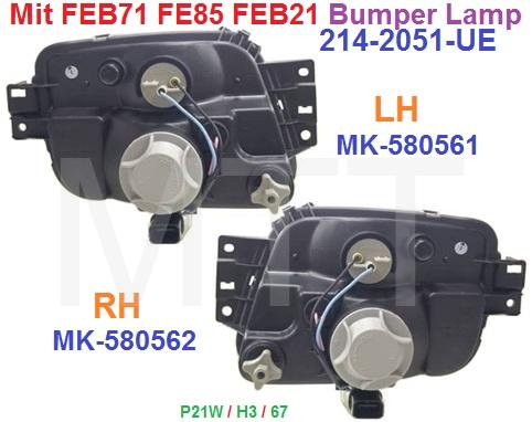 Mit.Canter FEB71 FE85 Bumper Lamp Assy - Image 2