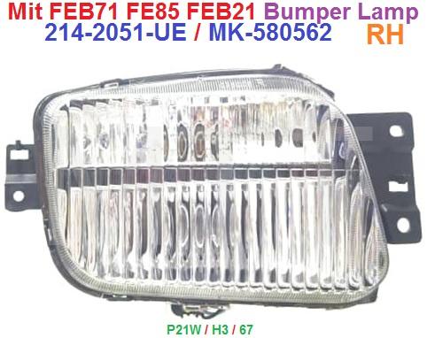 Mit.Canter FEB71 FE85 Bumper Lamp Assy - Image 3