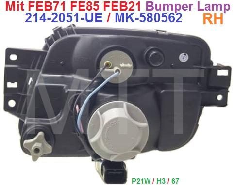 Mit.Canter FEB71 FE85 Bumper Lamp Assy - Image 4