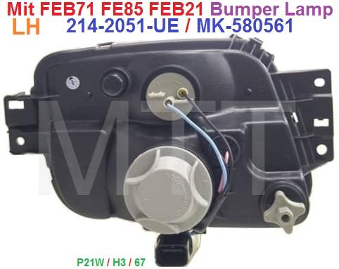 Mit.Canter FEB71 FE85 Bumper Lamp Assy - Image 6