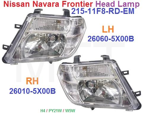 Nissan Navara Head Lamp Assy 05’~10′