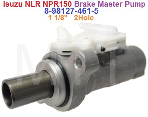 Isuzu NLR Brake Master Pump-1 1/8"