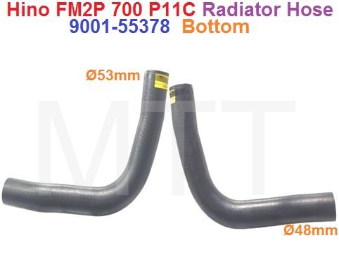Radiator Hose-Hino P11C ( Bottom ) - Image 2