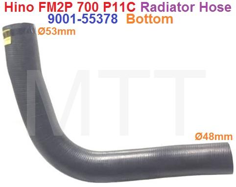 Radiator Hose-Hino P11C ( Bottom ) - Image 3