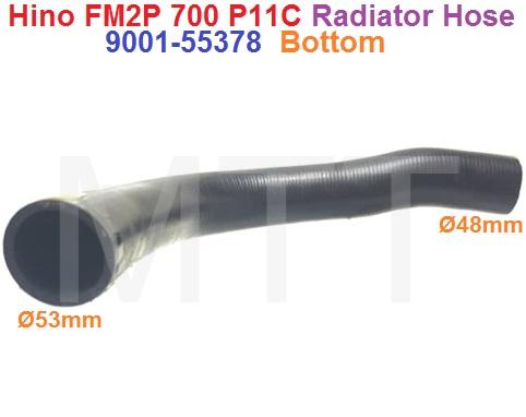 Radiator Hose-Hino P11C ( Bottom ) - Image 6
