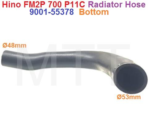 Radiator Hose-Hino P11C ( Bottom ) - Image 7