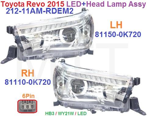 Head Lamp Assy-Toyota Revo 2015 ( LED )