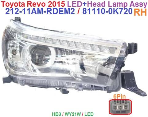 Head Lamp Assy-Toyota Revo 2015 ( LED ) - Image 3