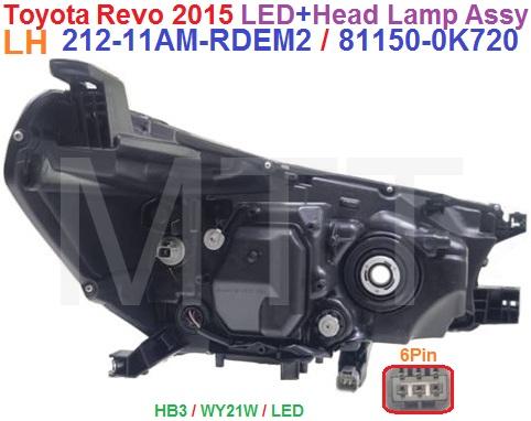 Head Lamp Assy-Toyota Revo 2015 ( LED ) - Image 6