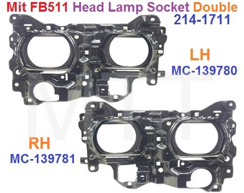 Head Lamp Socket-Mitsubishi Canter FB511 - Image 2