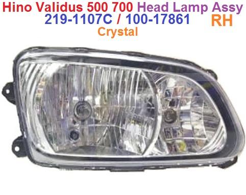 Hino Validus 500 700 Head Lamp Assy - Image 3