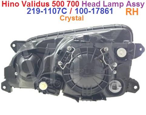 Hino Validus 500 700 Head Lamp Assy - Image 4