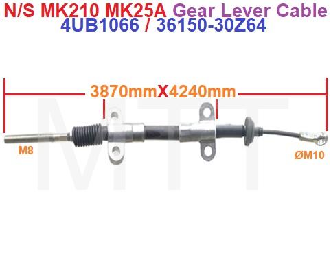 Handbrake Cable-Nissan MK210 MK25A - Image 2